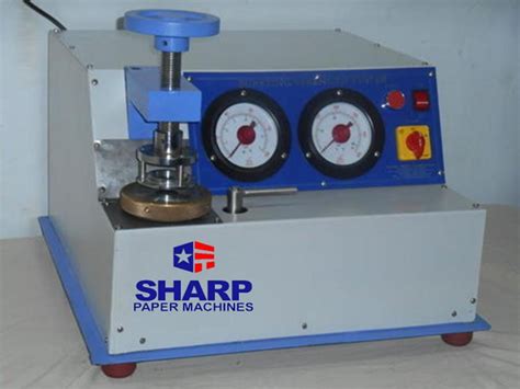 bursting strength tester manufacturers in india|bursting strength tester india.